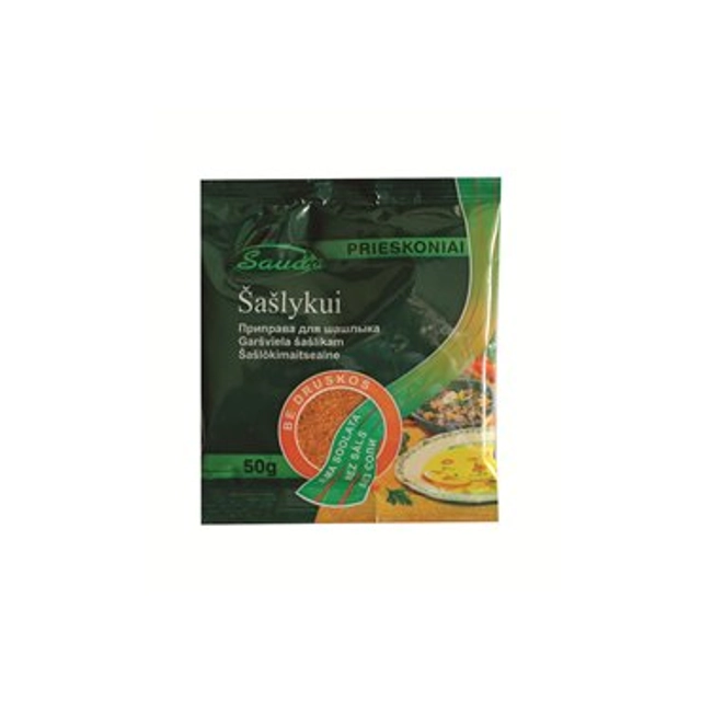 Šašlykų prieskoniai be druskos SAUDA, 50 g
