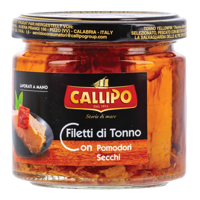 Tuno filė gabaliukai su Nduja CALLIPO, 200 g