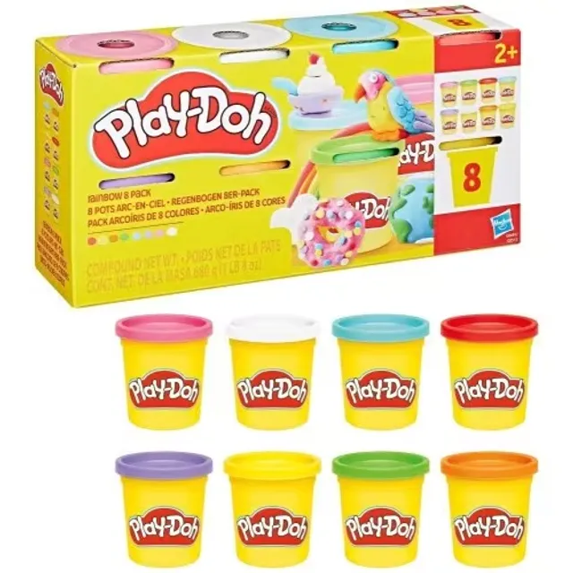 PLAY-DOH modeliavimo masė, asort., 235317EU-PDQ