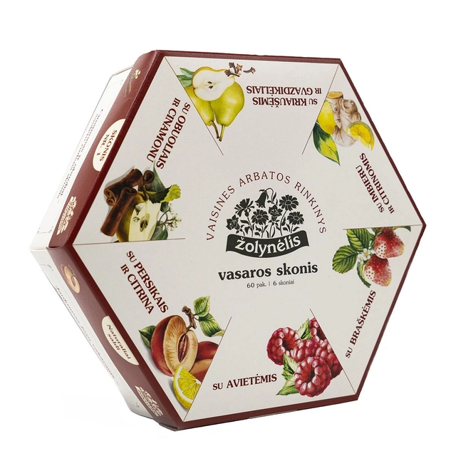 Vaisinės arbatos ŽOLYNĖLIS VASAROS SKONIS, 125 g
