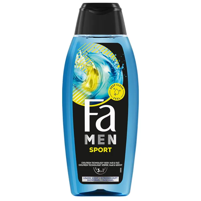 Dušo gelis FA MEN ENERGIZING SPORT, 400 ml