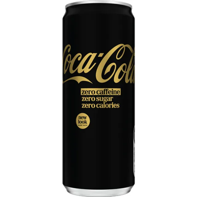 Gaivusis gėrimas COCA-COLA ZERO SUGAR ZERO CAFFEINE, 330 ml