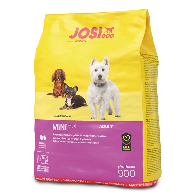 Sausas ėdalas mažų veislių šunims JOSIDOG Mini, 900 g