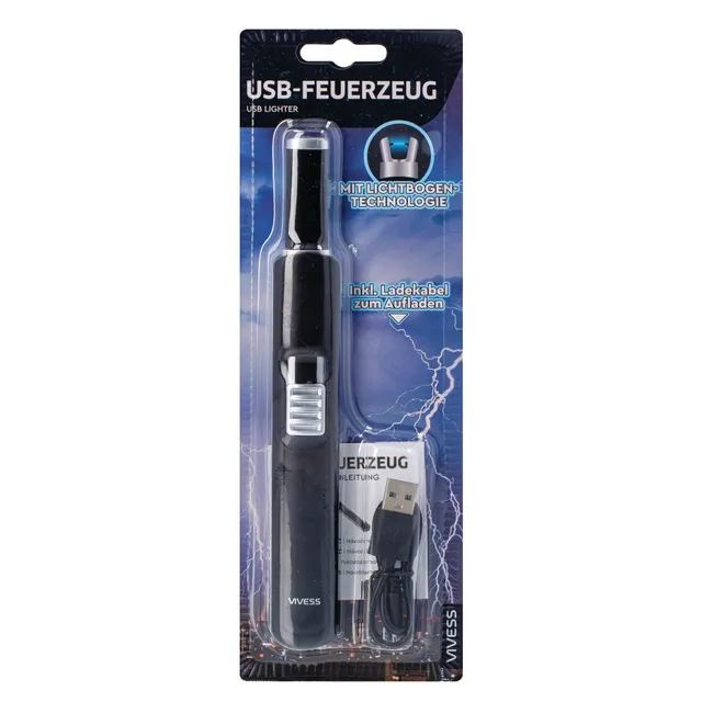VIVESS USB žiebtuvėlis