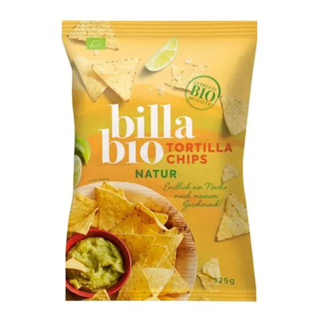 Kukurūzų traškučiai BILLA BIO, 125 g
