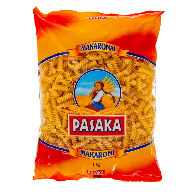 Makaronai sraigteliai PASAKA, 1 kg
