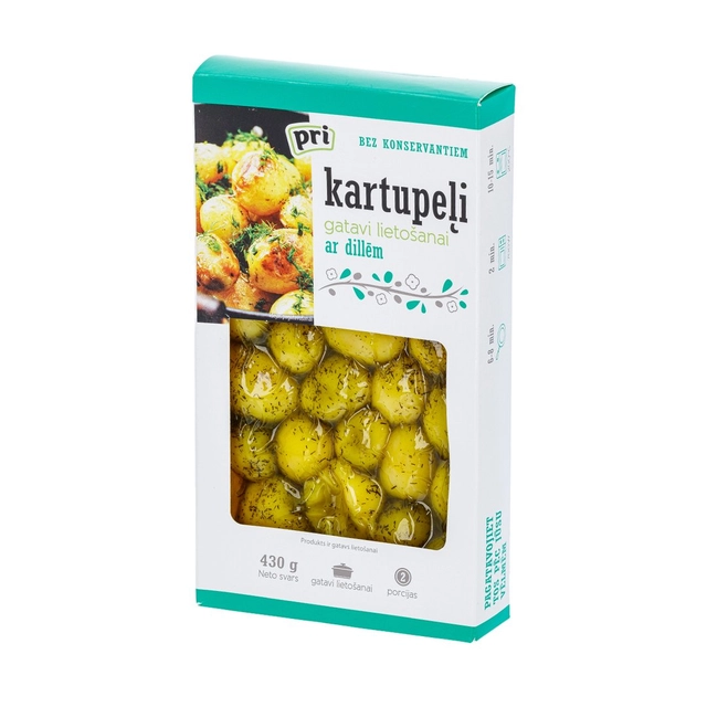 Virtos bulvės su krapais PRI, 430 g