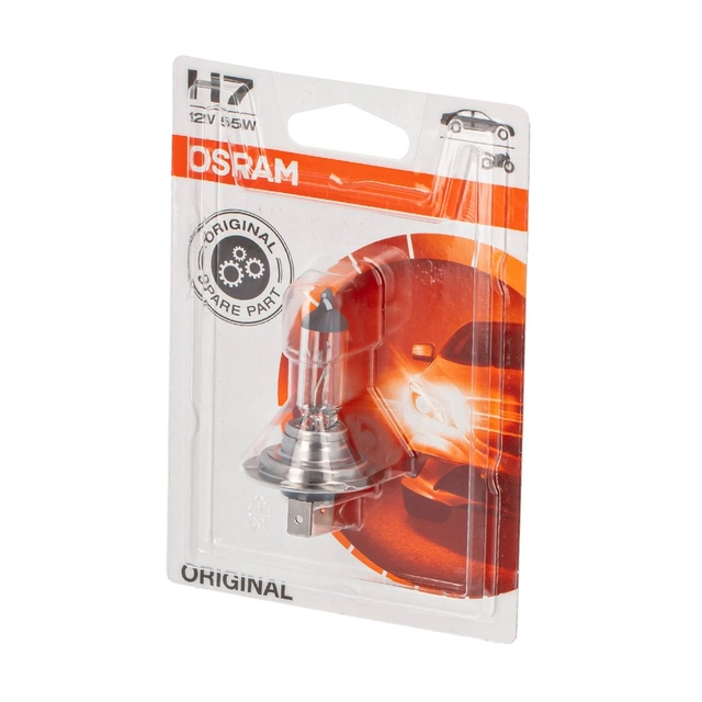 Automobilio lemputė H7, 55W OSRAM
