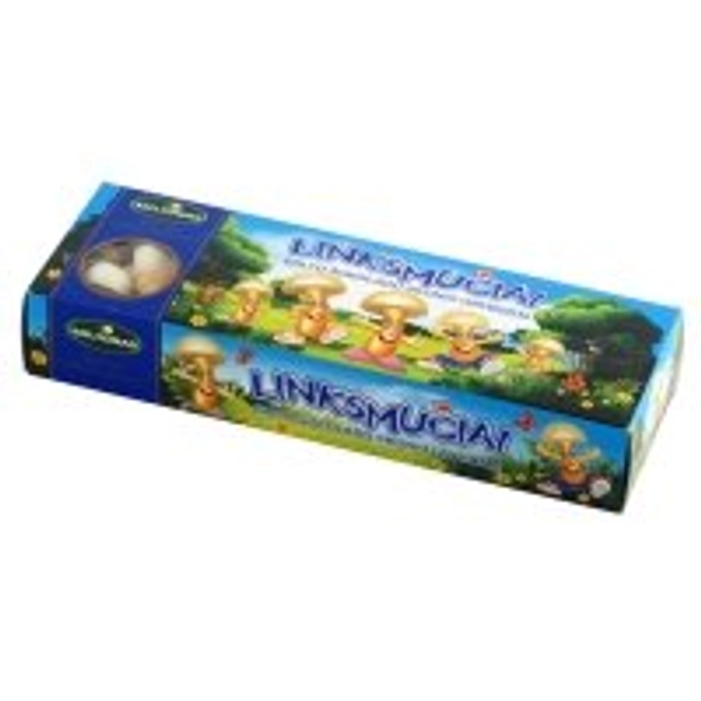 Песочное печенье со вкусом белого шоколада GRYBUKAI LINKSMUČIAI, 170 г