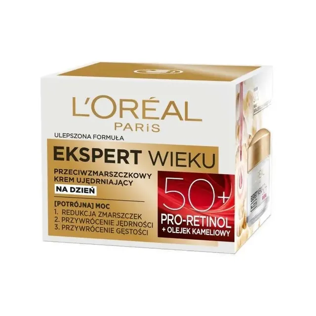 Dieninis kremas L'OREAL PARIS AGE EXPERT 50+, 50 ml