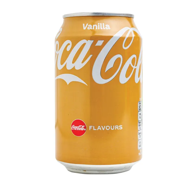 Vanilės skonio gazuotas gaivusis gėrimas COCA-COLA VANILA, 300 ml