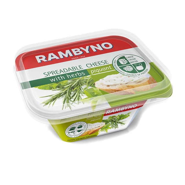 Tepamasis sūrelis su žalumynais ŽEMAITIJOS, 50% rieb., 175 g