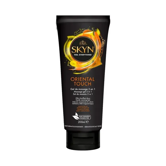 Massage gel LIFESTYLES SKYN ORIENTAL TOUCH 2IN1, 200 ml