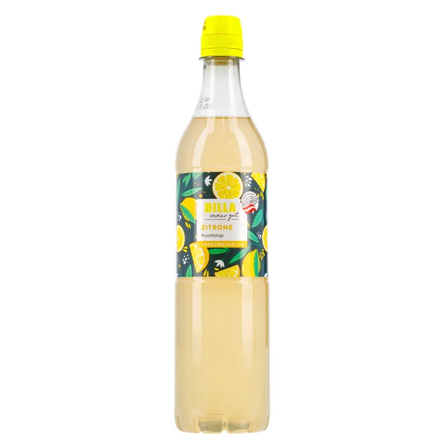Citrinų skonio sirupas BILLA IMMER GUT, 700 ml
