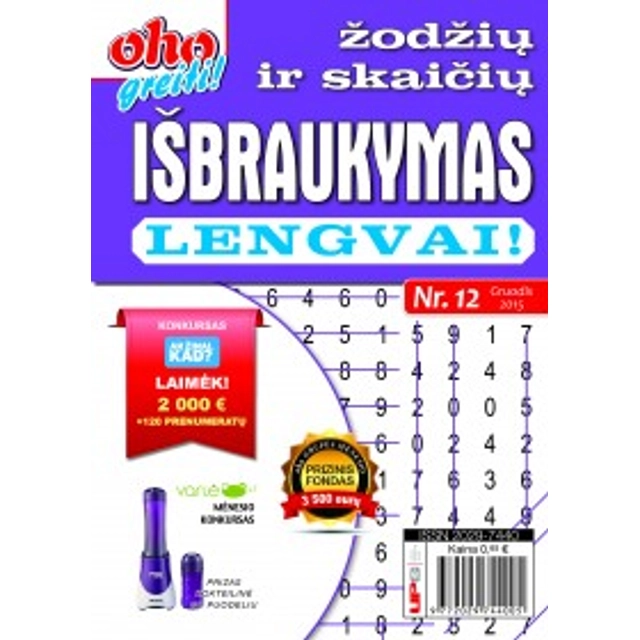 Žurnalas OHO GREITI LENGVAI, 1 vnt.