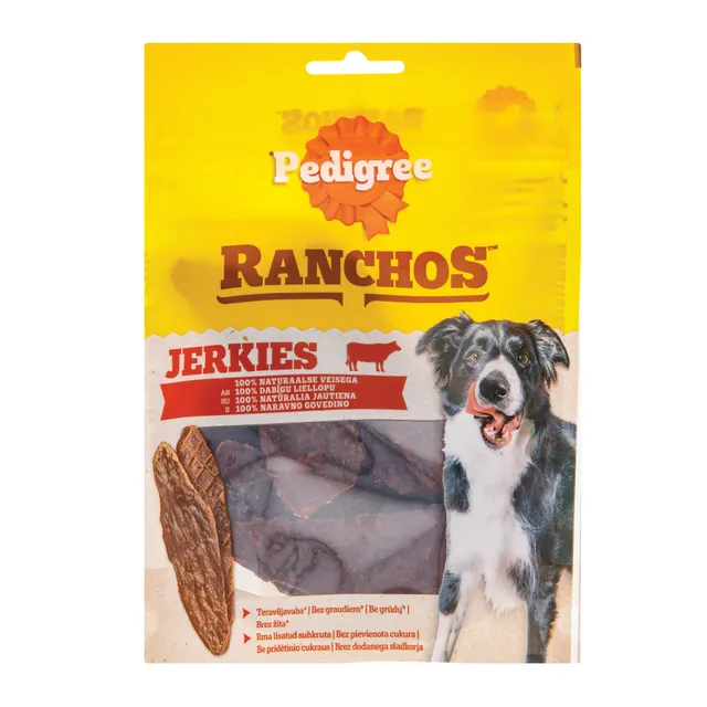 Skanėstas šunims su jautiena PEDIGREE RANCHOS ORIGINALS, 70 g
