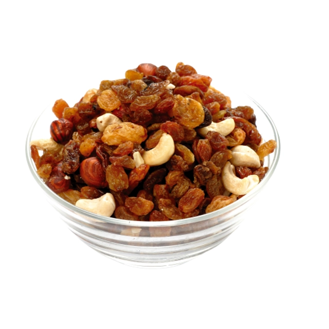 Riešutų ir razinų mišinys NICE BITES, 1 kg