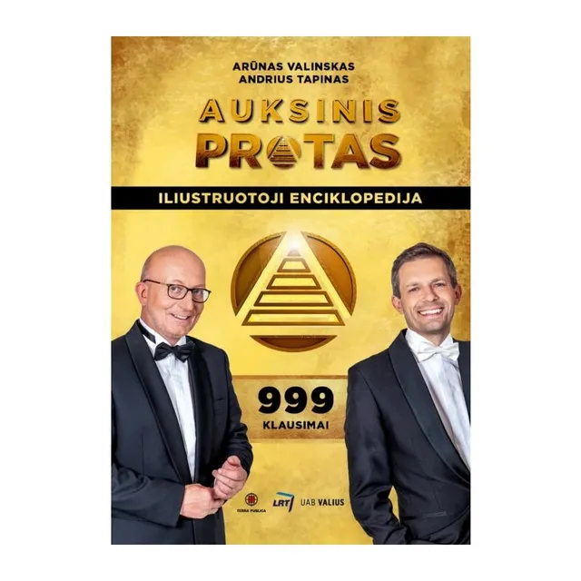 Knyga AUKSINIS PROTAS.ILIUSTRUOTOJI ENCIKLOPEDIJA 999 klausimai