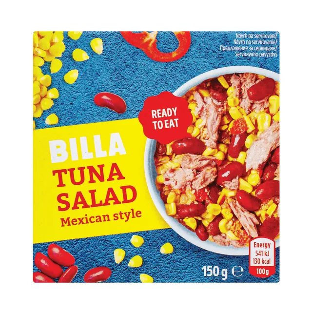 Салат из тунца в мексиканском стиле BILLA, 150 г
