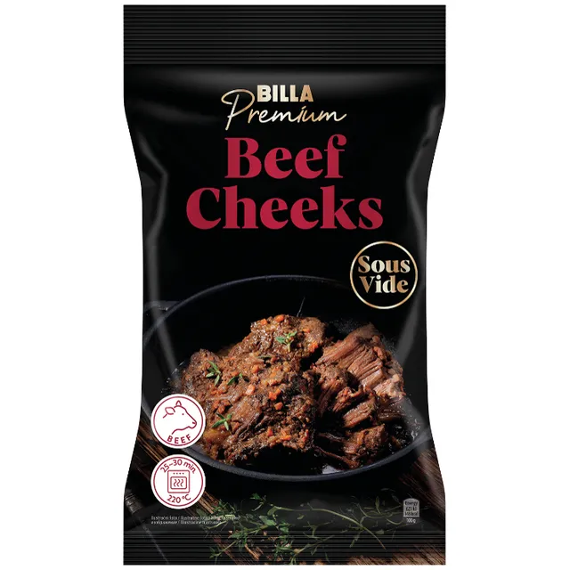 Говяжьи щеки вакуум BILLA PREMIUM, 300 г