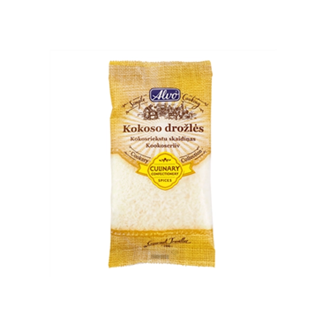 Kokosų drožlės ALVO, 30 g