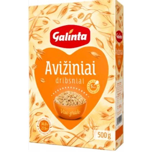 Avižiniai dribsniai GALINTA EKSTRA, 500 g