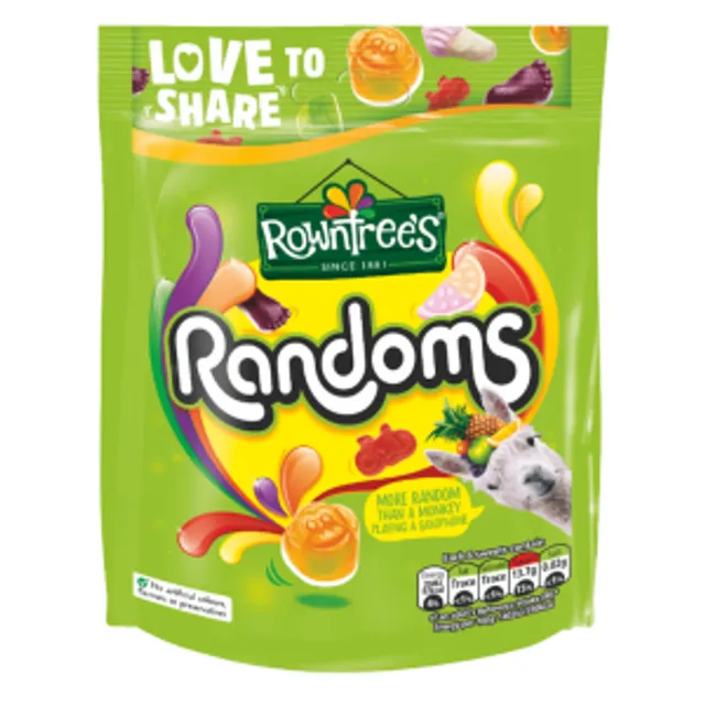 Guminukai ROWNTREES RANDOMS, 150 g