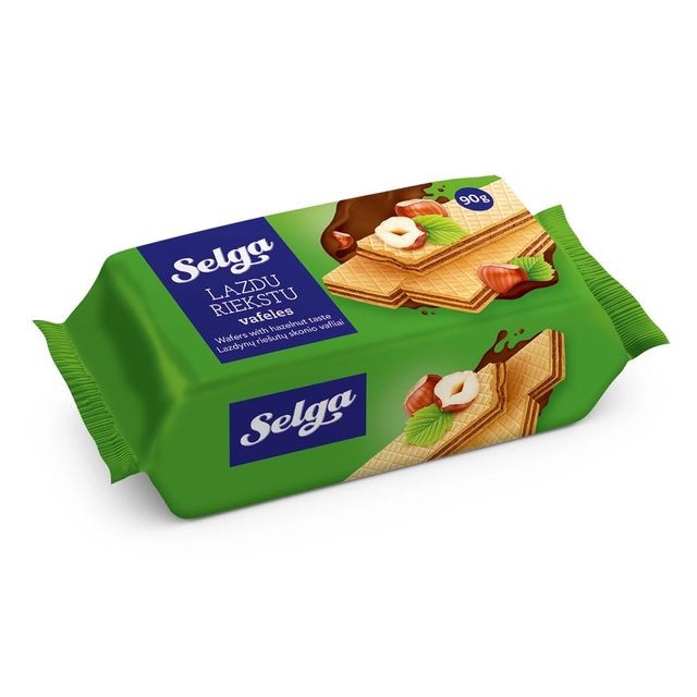 Nut flavored wafers SELGA, 90 g
