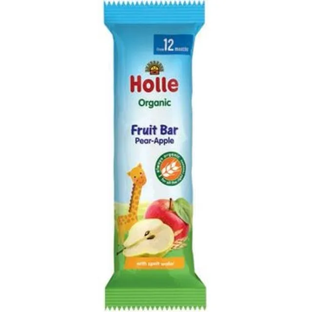 Фруктовый батончик с яблоками и грушами HOLLE, 25 г
