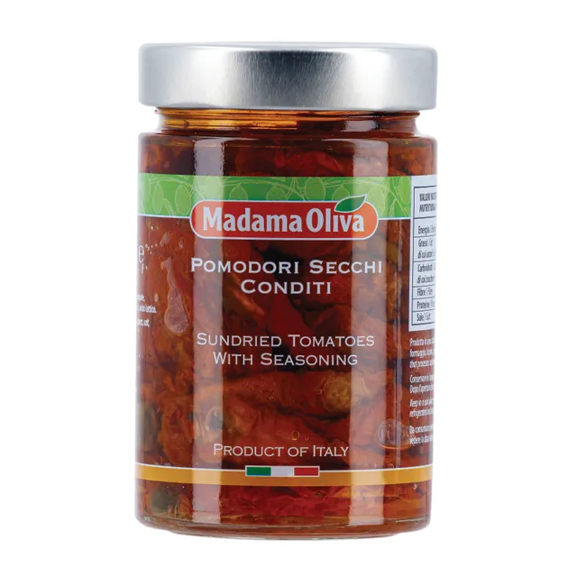 Сушеные на солнце помидоры в подсолнечном масле MADAMA OLIVA, 300 г