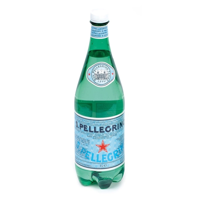 Sparkling mineral water SAN PELLEGRINO, 1 l
