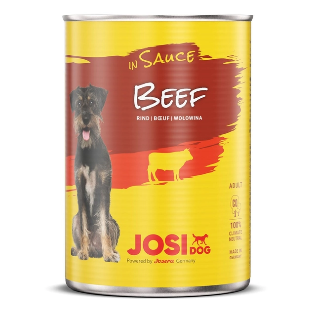Ėdalas šunims su jautiena padaže JOSIDOG, 410 g
