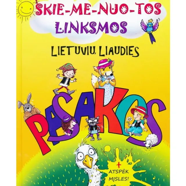 Knyga SKIEMENUOTOS LINKSMOS LIETUVIŲ LIAUDIES PASAKOS