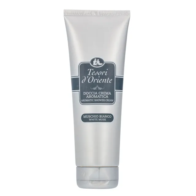 Creamy shower gel TESORI d'ORIENTE WHITE MUSK, 250 ml