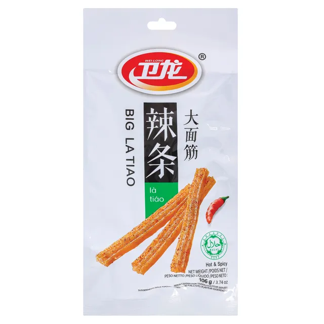 Spicy snack BIG LATIAO (HOT&SPICY) 106g