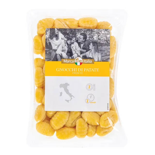Šaldyti bulvių virtinukai BILLA GNOCCHI, 400 g