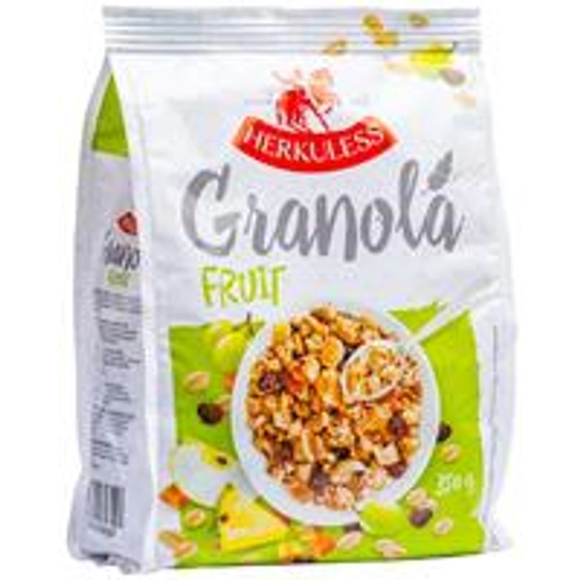 Гранола с различными фруктами