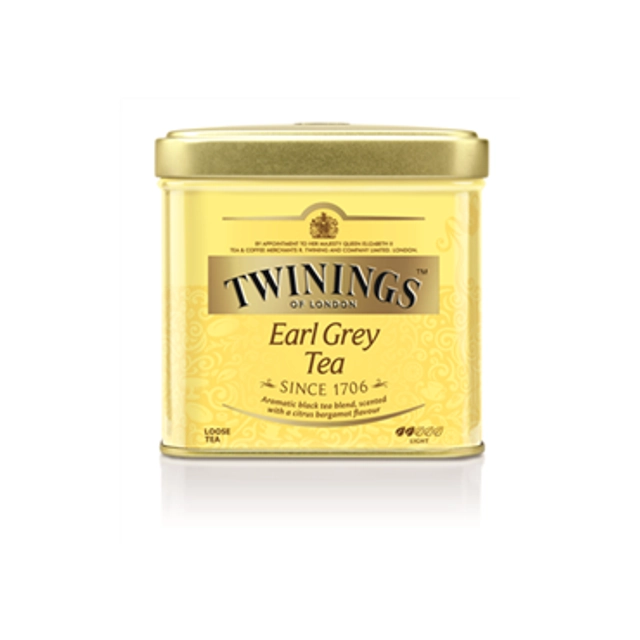 Biri juodoji arbata TWININGS EARL GREY TEA, 100 g