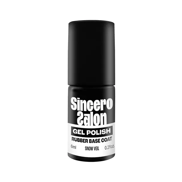 Rubber bazė SINCERO SALON SNOW VEIL, 6 ml