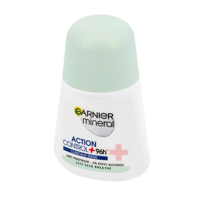 Рулонный дезодорант для женщин GAR DEO MINERAL ACTION CONTROL CLINICAL, 50 мл