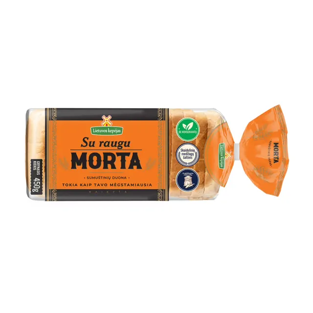 Sumuštinių duona su raugu MORTA, 450 g