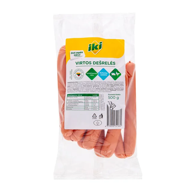 Virtos dešrelės IKI, 500 g