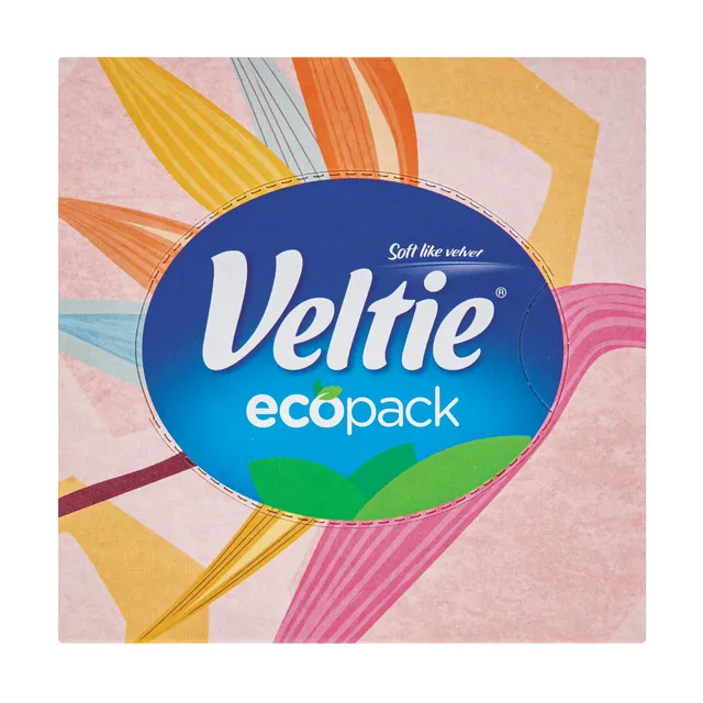 Servetėlės dežutėje VELTIE CUBE, 56 vnt., 3 sl.