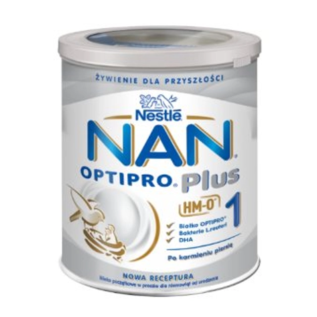 Pradinio maitin.pieno mišinys NESTLE NAN OPTIPRO PLUS 1 TIN, 800 g