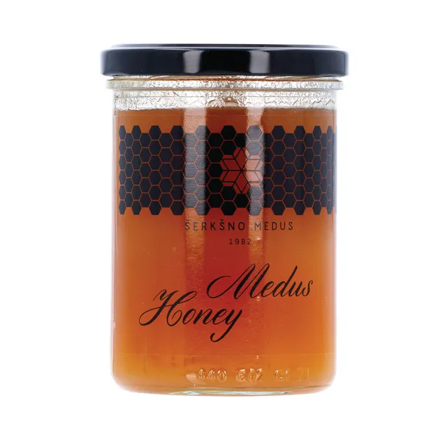 Vasaros žiedų medus ŠERKŠNO MEDUS, 500 g