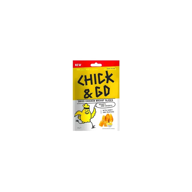 Сухая куриная закуска CHICK&GO Мед и горчица, 30г