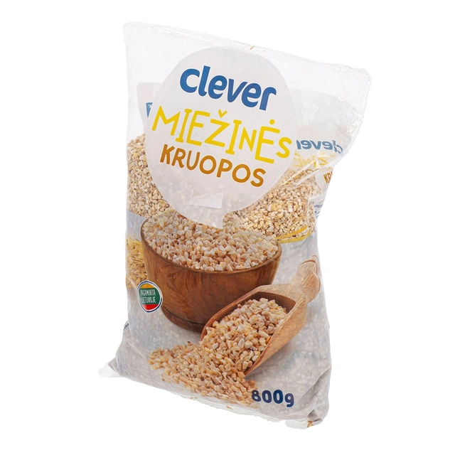 Miežinės kruopos CLEVER, 800 g