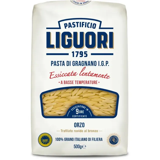 Kietagrūdžiai Itališki makaronai LIGUORI ORZO, 500 g