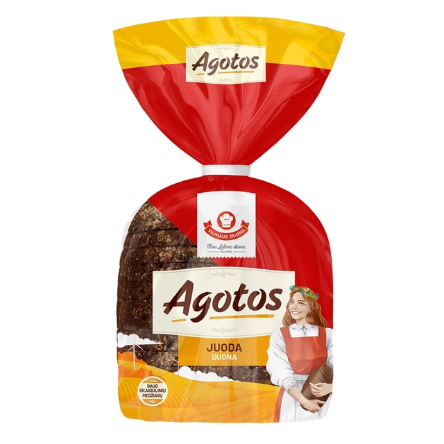 Juoda duona AGOTA, 375 g