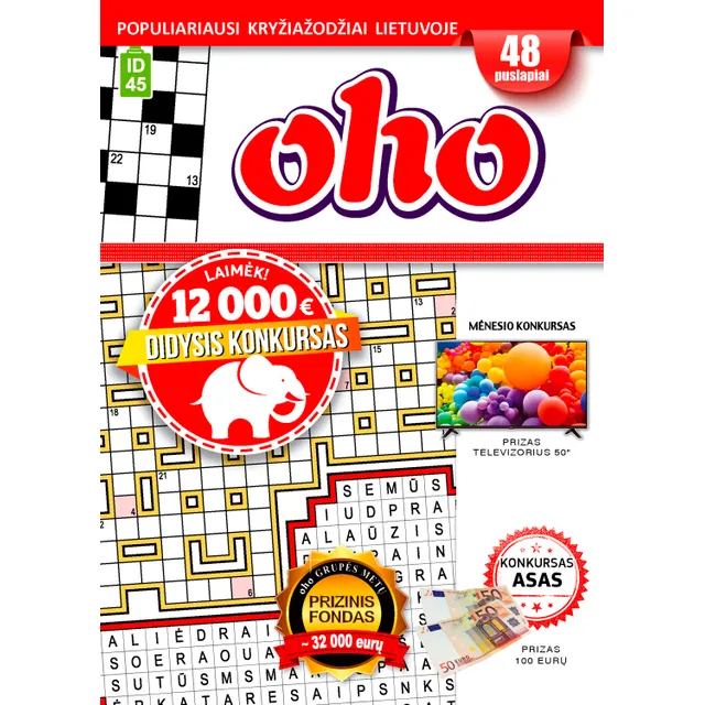 Kryžiažodžių Žurnalas OHO